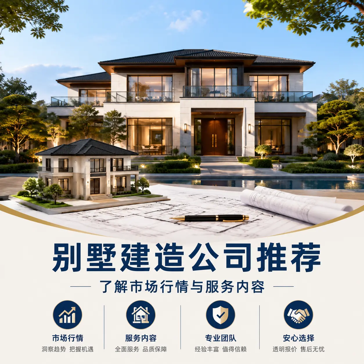 瓮安 别墅建造公司推荐:了解市场行情与服务内容