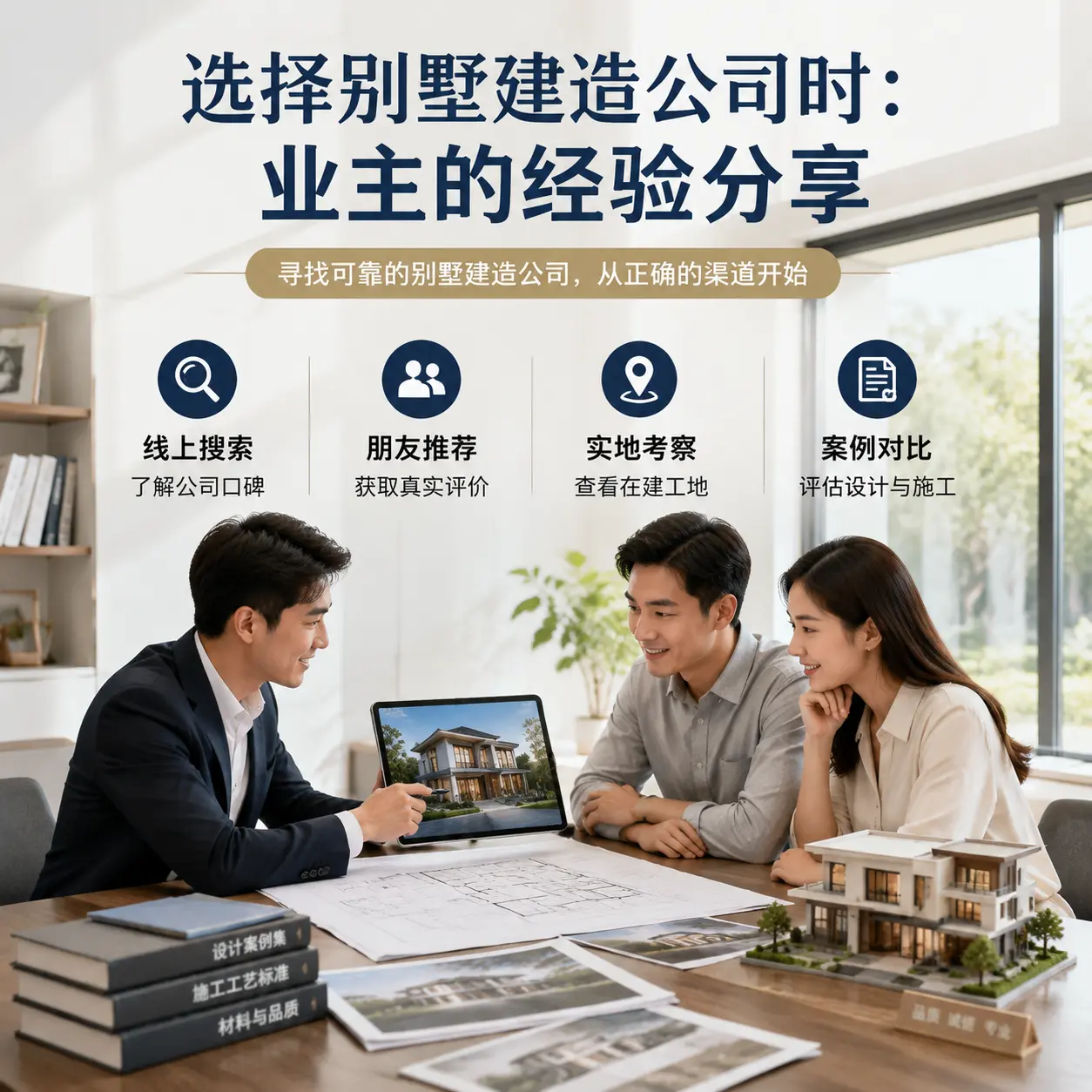 选择别墅建造公司时： 瓮安 业主的经验分享