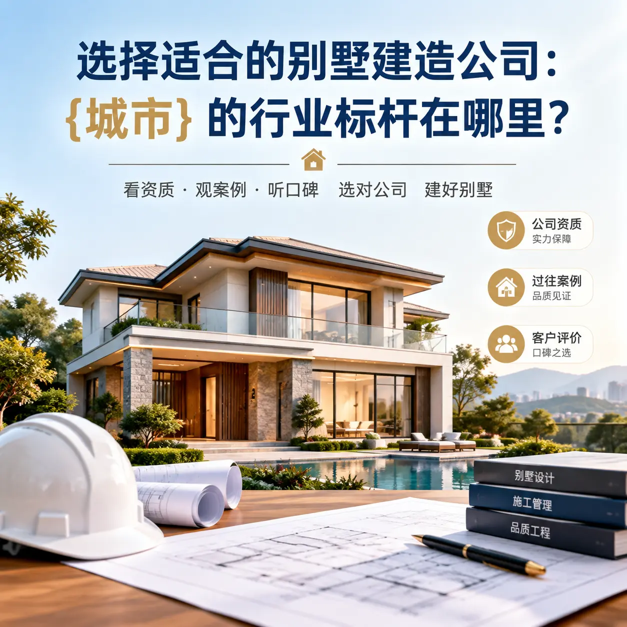 选择适合的别墅建造公司: 瓮安 的行业标杆在哪里?