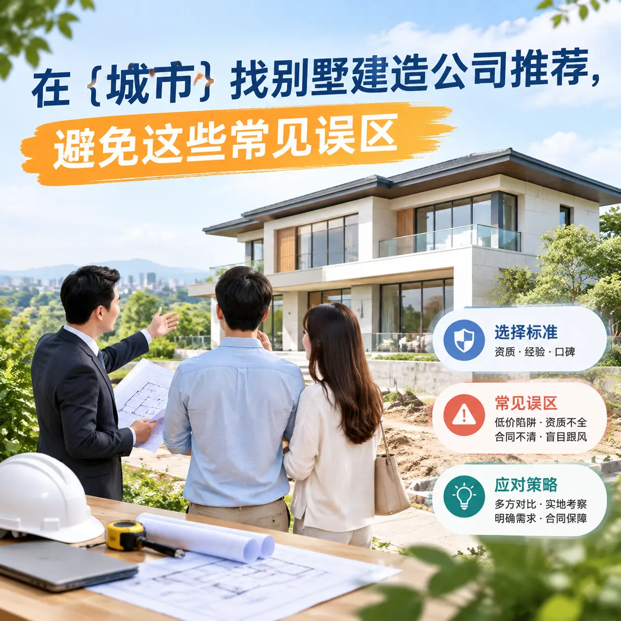在 瓮安 找别墅建造公司推荐,避免这些常见误区