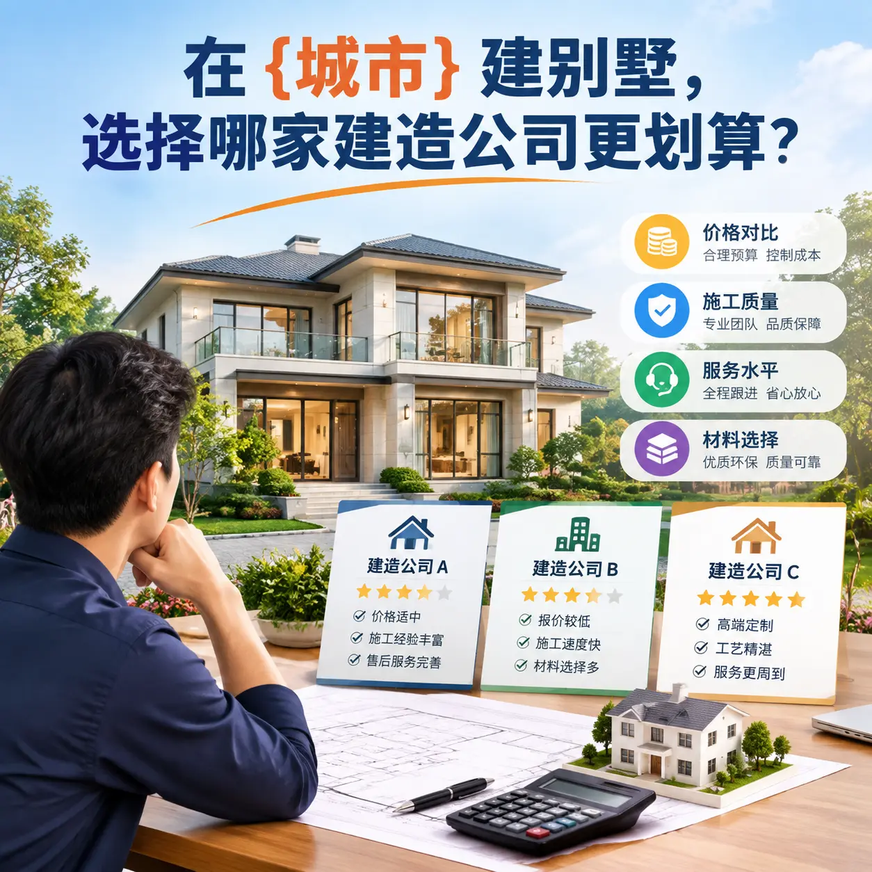 在 瓮安 建别墅,选择哪家建造公司更划算?