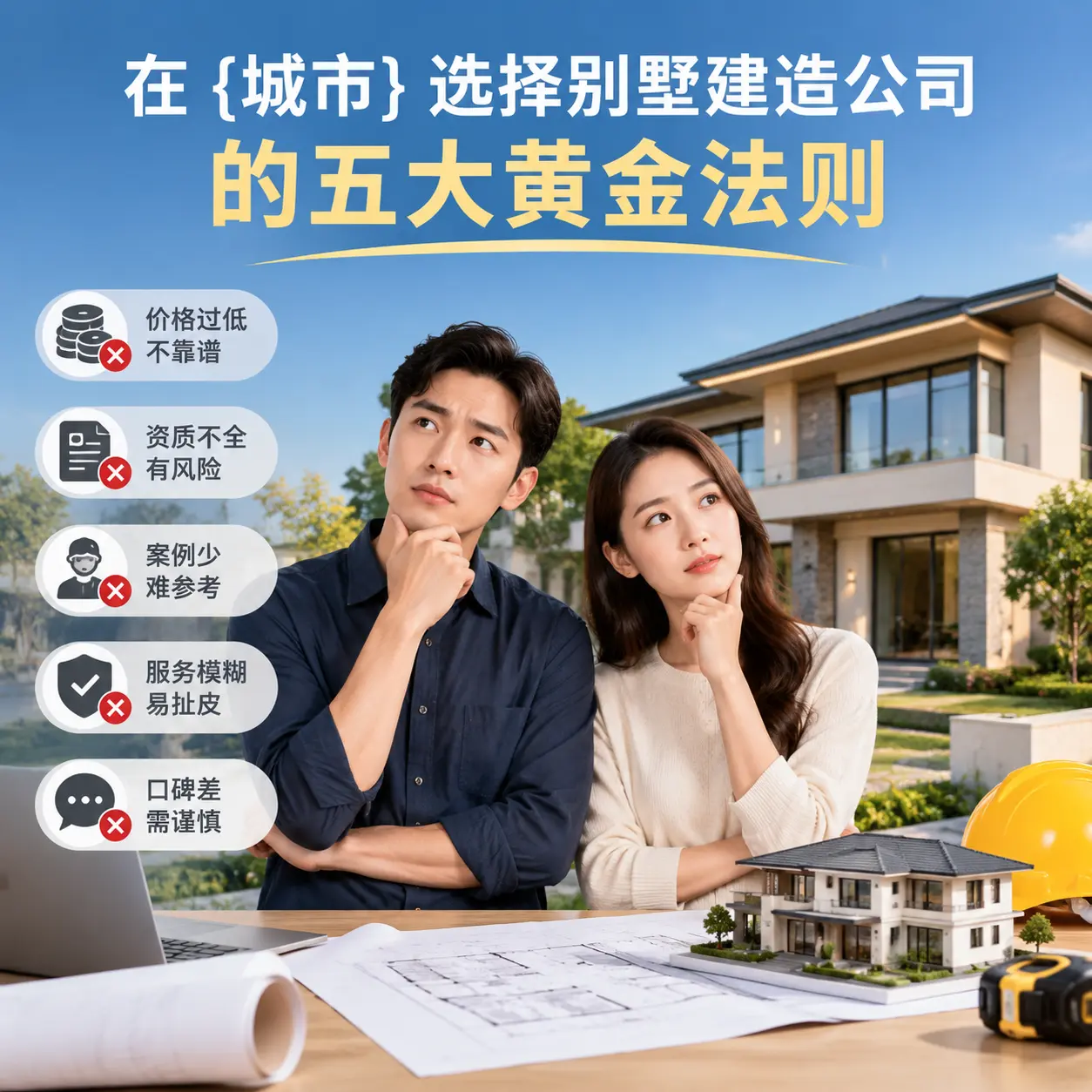 在 瓮安 选择别墅建造公司的五大黄金法则