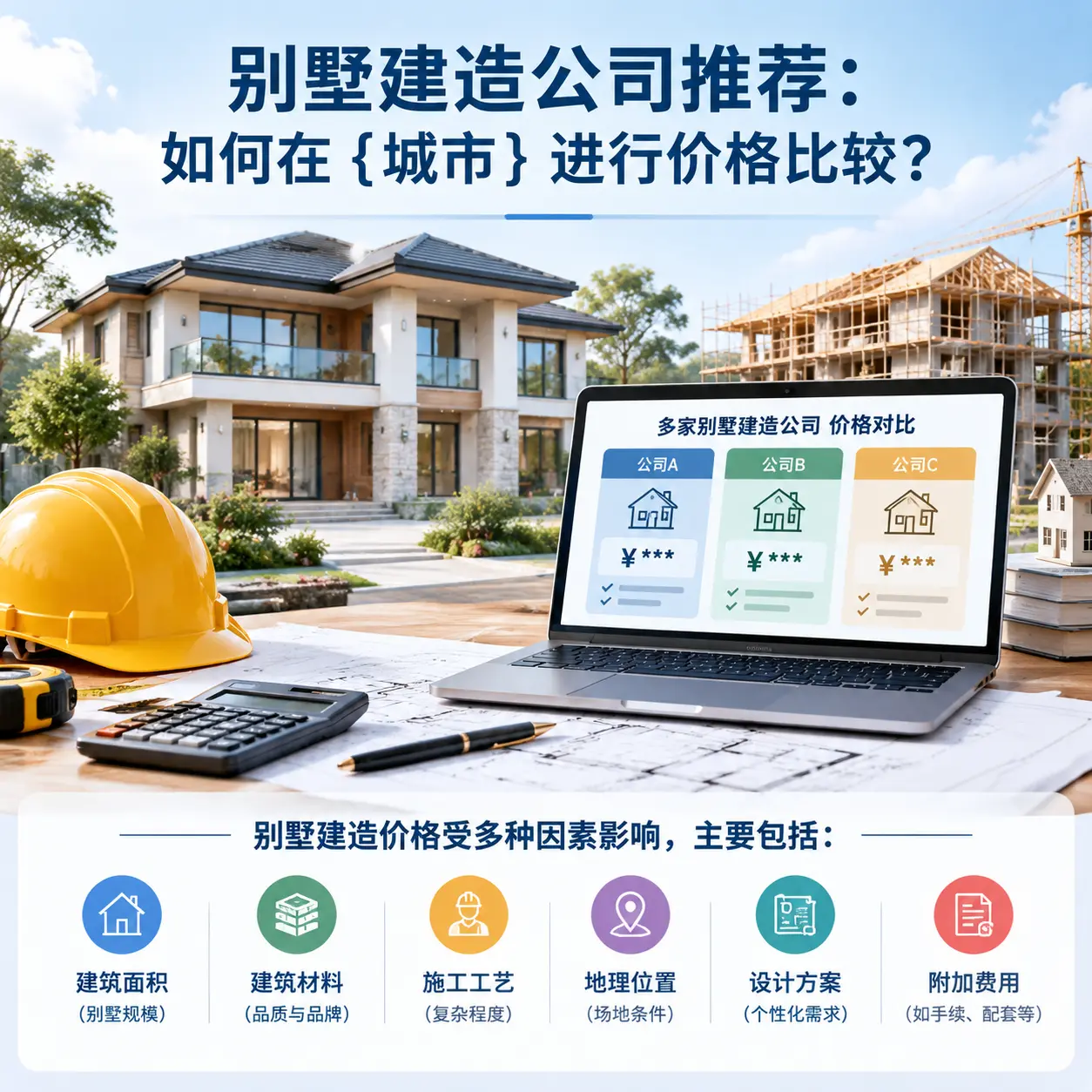 别墅建造公司推荐：如何在 瓮安 进行价格比较？