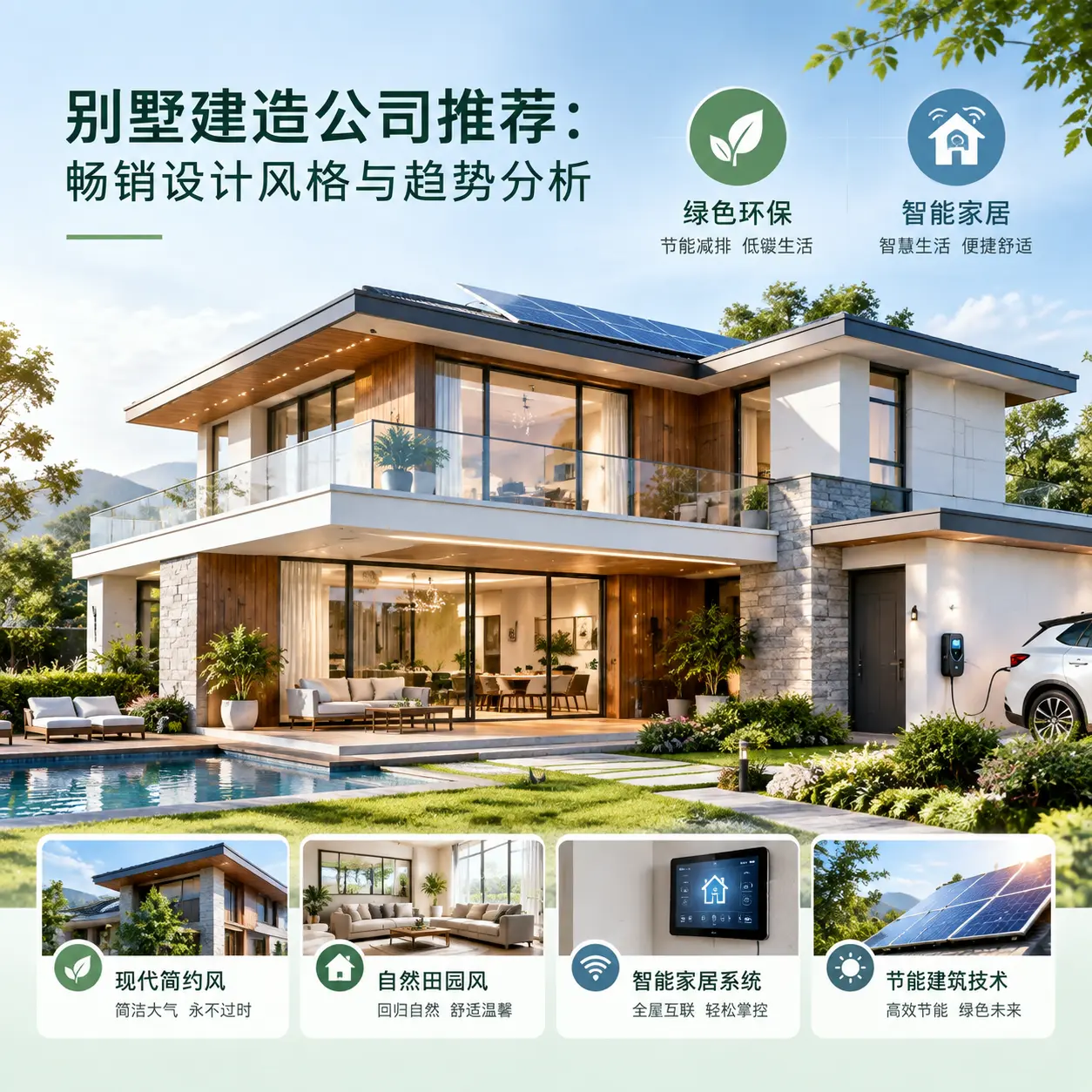 别墅建造公司推荐: 瓮安 畅销设计风格与趋势分析