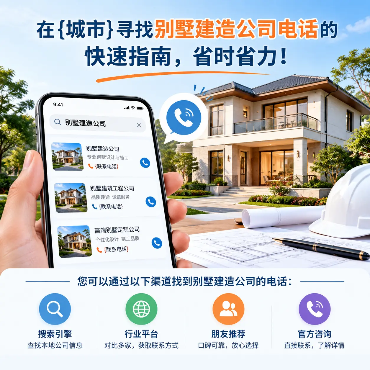 在瓮安寻找别墅建造公司电话的快速指南,省时省力!
