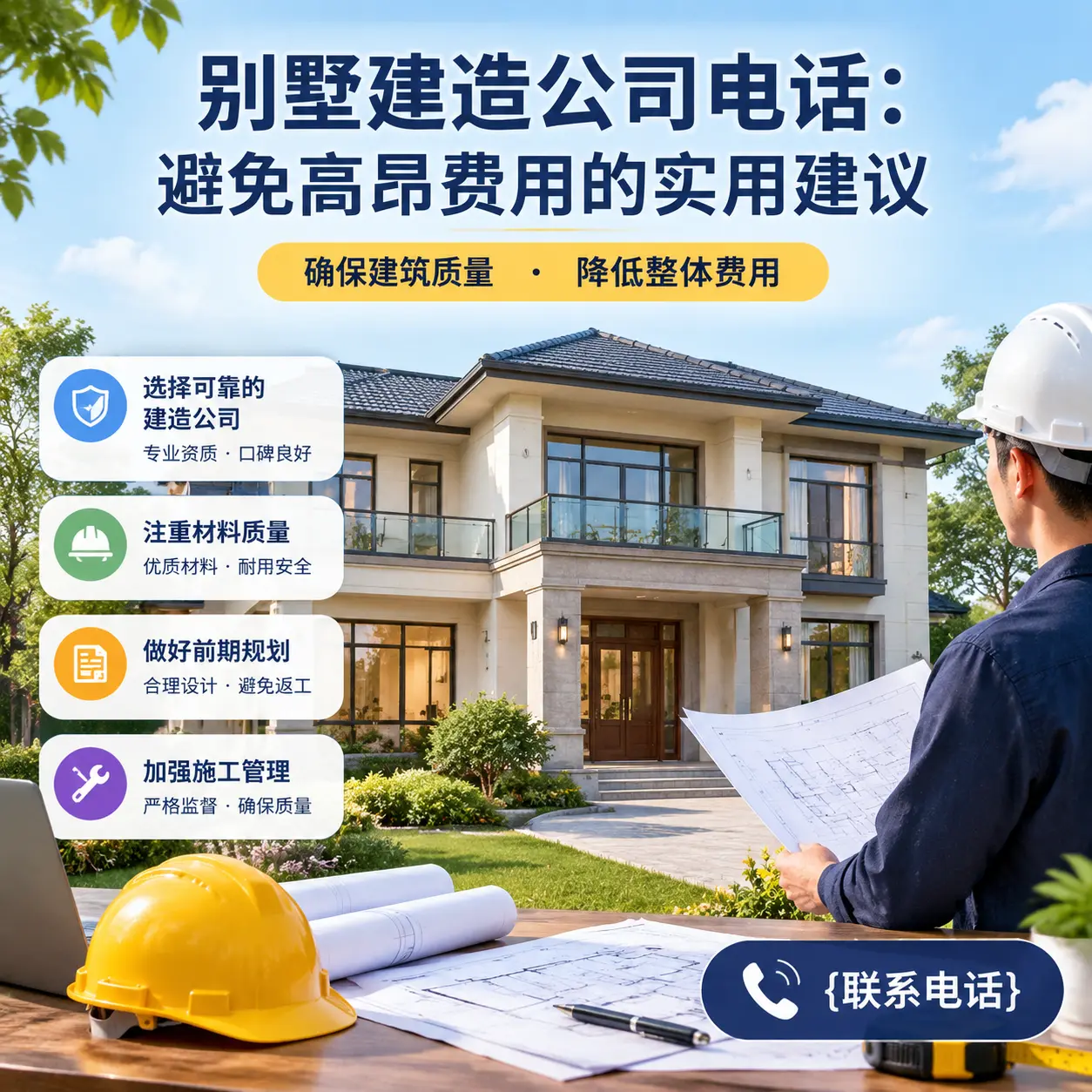 瓮安别墅建造公司电话：避免高昂费用的实用建议