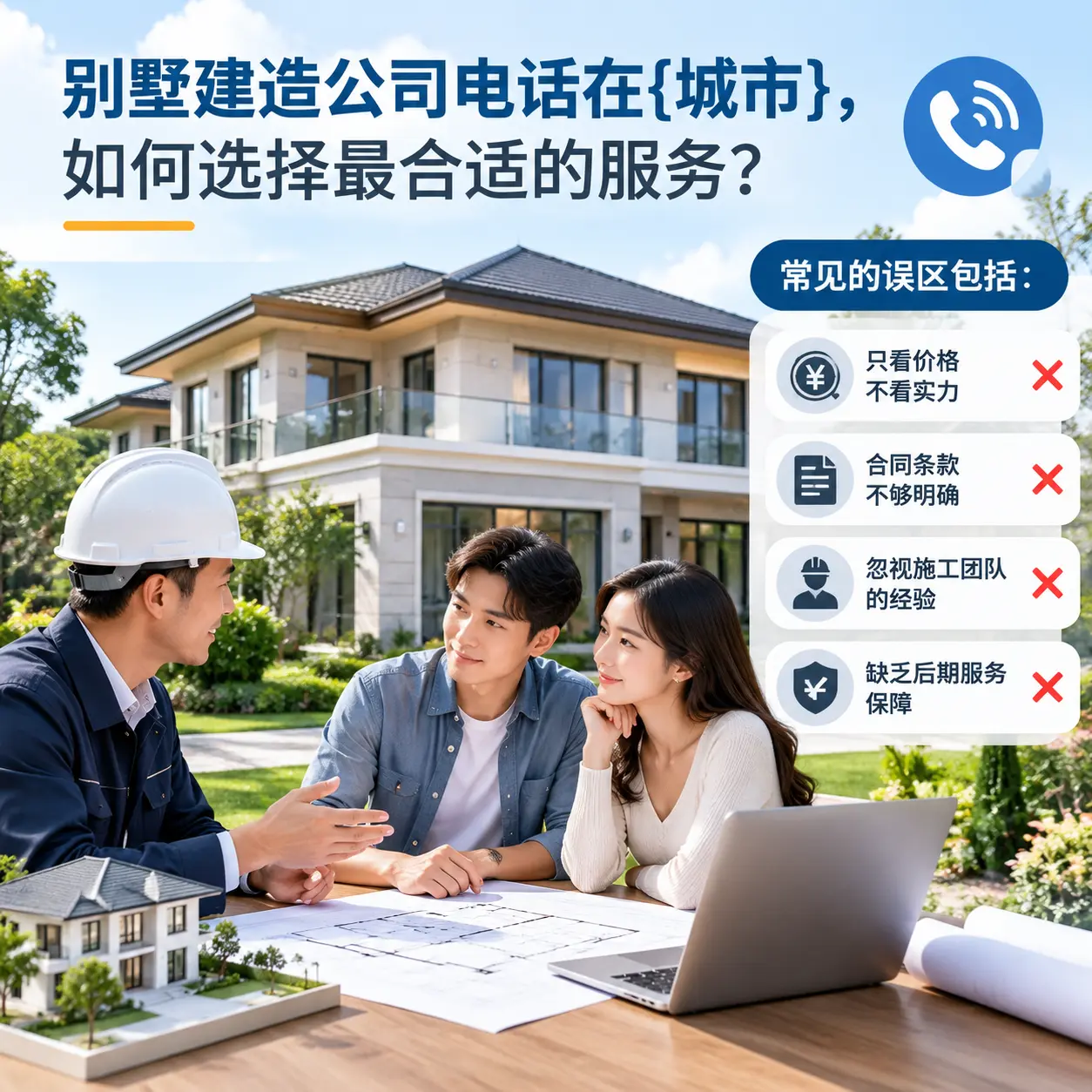 别墅建造公司电话在瓮安,如何选择最合适的服务?