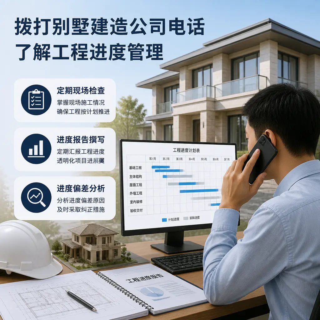 拨打瓮安别墅建造公司电话,了解工程进度管理