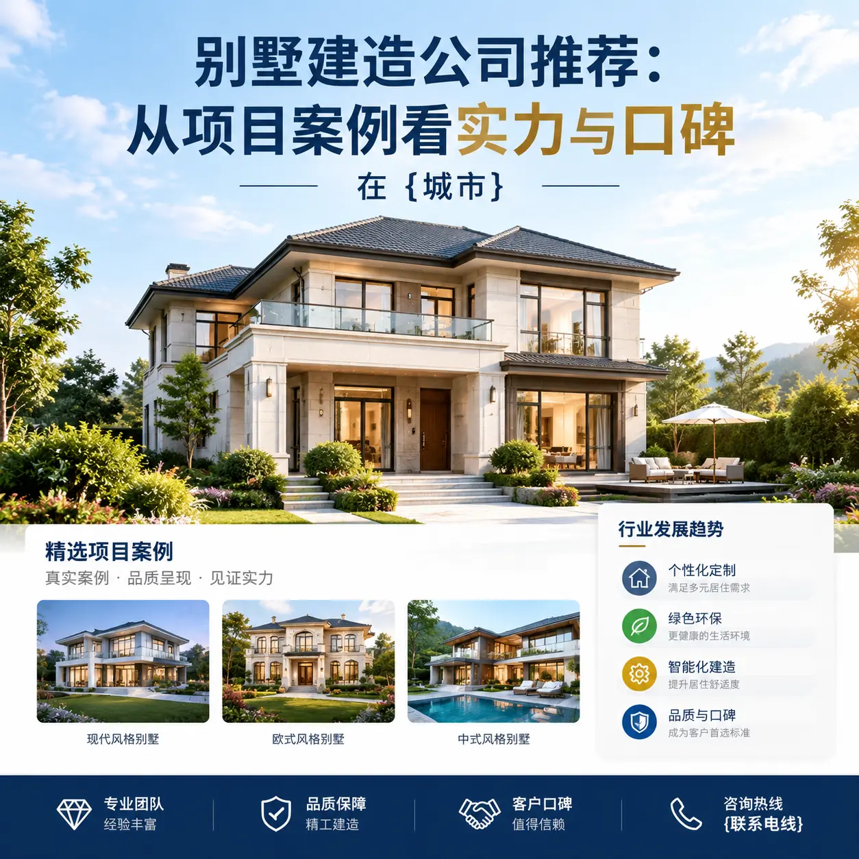 别墅建造公司推荐：从项目案例看实力与口碑在 瓮安