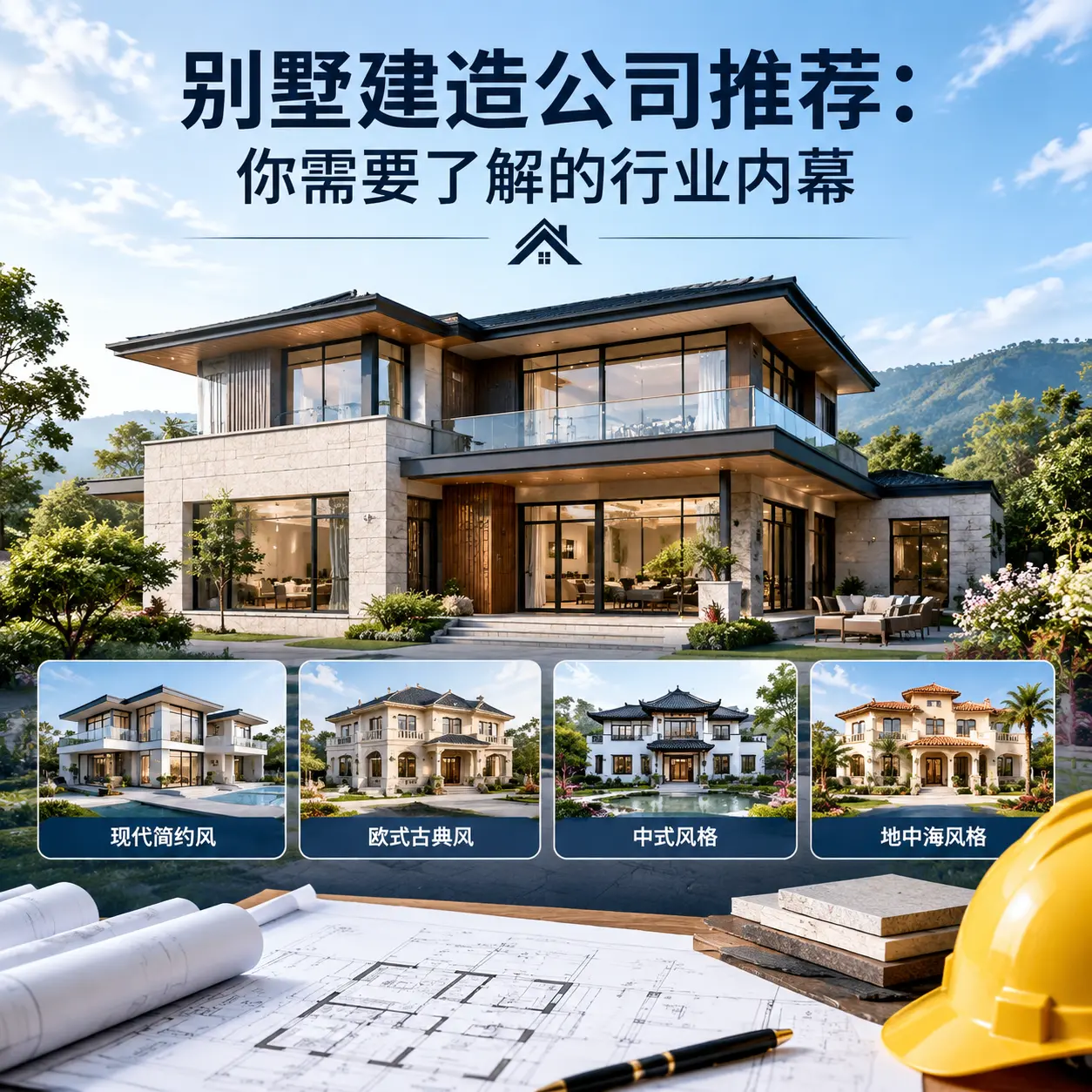 瓮安 别墅建造公司推荐：你需要了解的行业内幕